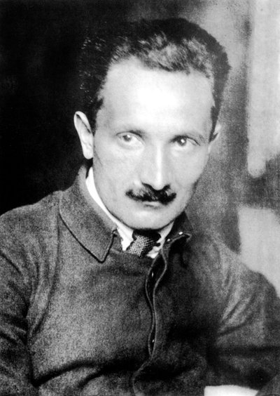 Martin Heidegger, asi 1920 (čb fotografie) od Photographer German