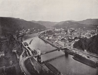 Panorama Děčína (čb foto) od Photographer German