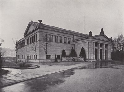 Muzeum Pergamon (černobílá fotografie) od Photographer German