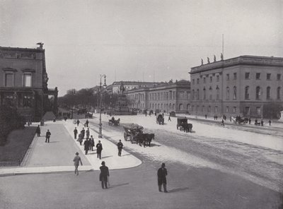 Unter Den Linden (černobílá fotografie) od Photographer German