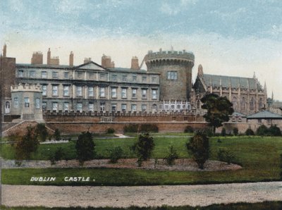 Dublinský hrad (barevné foto) od Photographer Irish
