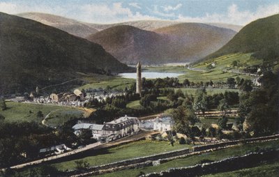 Irsko: Glendalough, hrabství Wicklow (barevné foto) od Photographer Irish