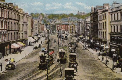 Jižní Irsko: Patrick Street, Cork (barevná fotografie) od Photographer Irish