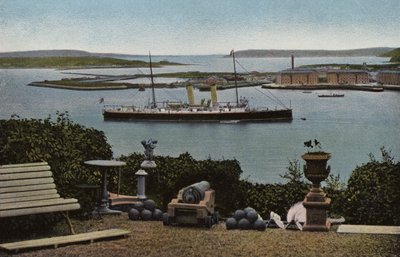 Jižní Irsko: Queenstown Harbour, County Cork (barevné foto) od Photographer Irish