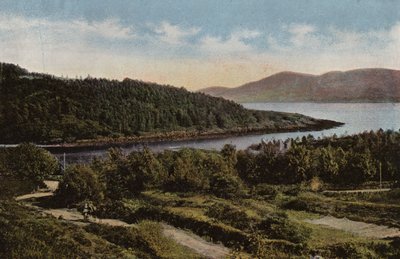Jižní Irsko: řeka Blackwater v Kenmare, hrabství Kerry (barevná fotografie) od Photographer Irish