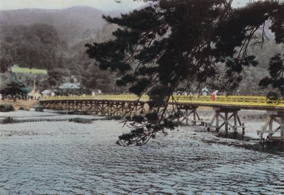 Japonsko, K. 1912: Arashiyema, Kyoto (foto) od Photographer Japanese