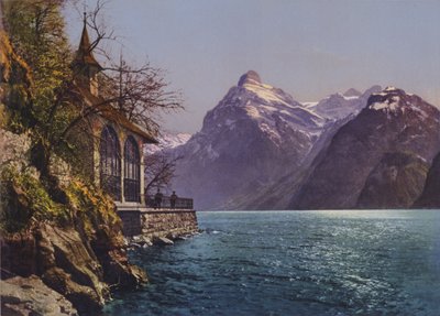 Kaple Tell, Gitschen u Urirotstocku (barevné foto) od Photographer Swiss