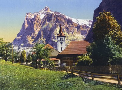 Grindelwald, Wetterhorn (foto) od Photographer Swiss