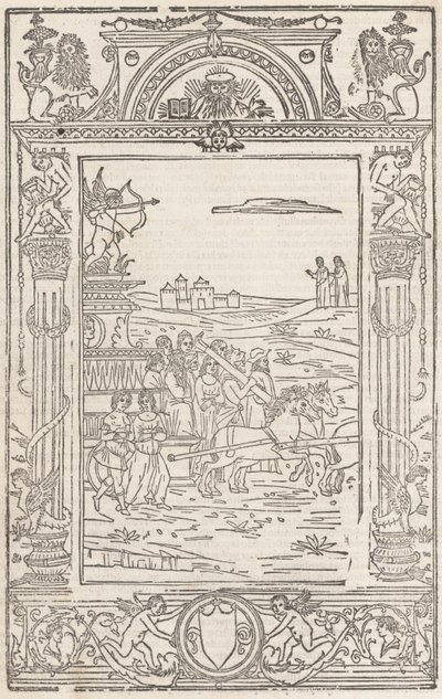 Opera..Triumphi, Sonnets, & Canzone.., 15. února 1508. od Pico Master