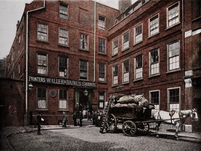 Dům doktora Johnsona, City of London, c 1900 1911 od Pictorial Agency