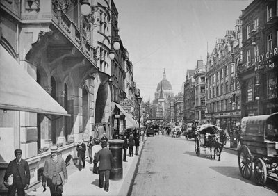 Fleet Street, City of London, c1900 1911 od Pictorial Agency
