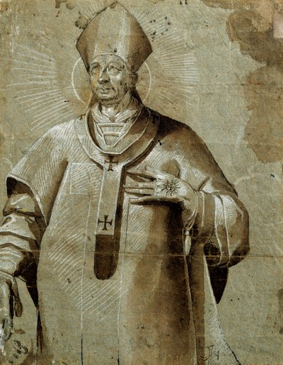 Saint Charles Borromee (Carlo Borromeo od Pier Francesco Morazzone