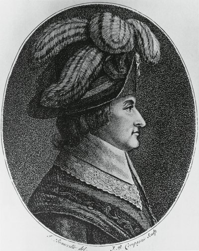 Portrét Lazare Nicolas Marguerite, Comte Carnot (1753-1823), francouzský generál, politik, inženýr a matematik, rytina od Blaise Nicolas Le Sueur