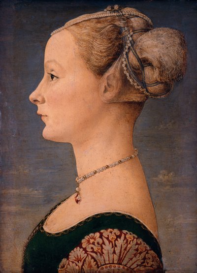 Portrét ženy, druhá polovina 15. století. od Piero del Pollaiuolo