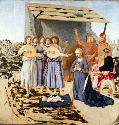 Narození Páně od Piero della Francesca