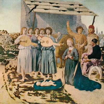 Narození Páně, c1470, 1911 od Piero della Francesca