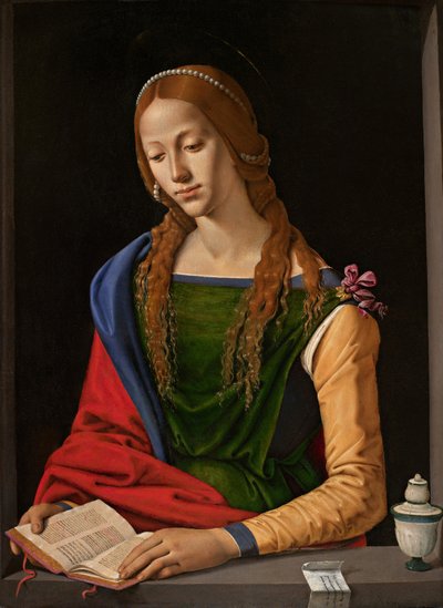 Italština:  Maria Maddalena Svatá Máří Magdaléna od Piero di Cosimo