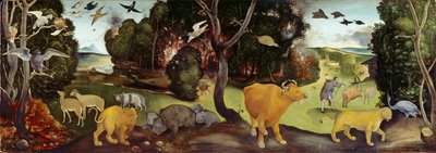 Lesní požár, c1505 od Piero di Cosimo