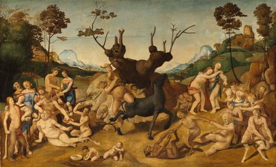 Neštěstí Silena od Piero di Cosimo