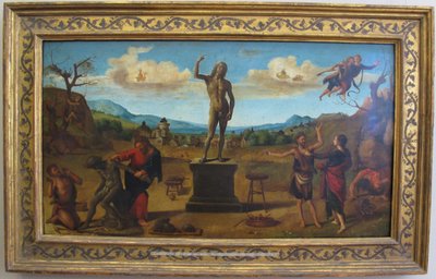 Mýtus o Prométheovi od Piero di Cosimo