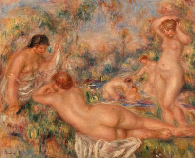 Koupající se od Pierre-Auguste Renoir