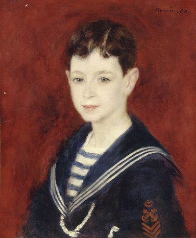 Fernand Alphen jako dítě od Pierre-Auguste Renoir