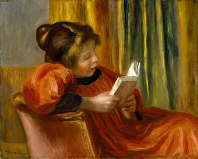 Čtoucí dívka od Pierre-Auguste Renoir