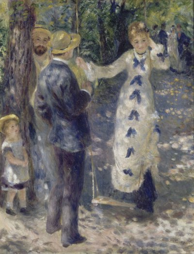 Houpačka od Pierre-Auguste Renoir
