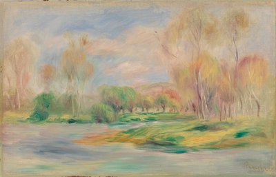 Krajina od Pierre-Auguste Renoir