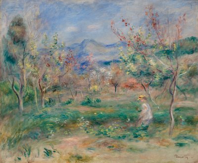 Krajina od Pierre-Auguste Renoir
