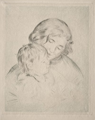Matka a dítě od Pierre-Auguste Renoir