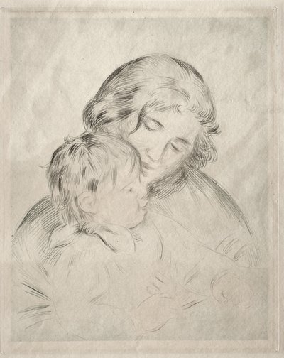Matka a dítě od Pierre-Auguste Renoir