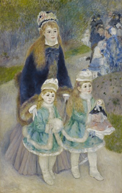 Matka a děti (La Promenade) od Pierre-Auguste Renoir