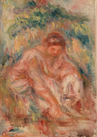 Náčrt ženy od Pierre-Auguste Renoir