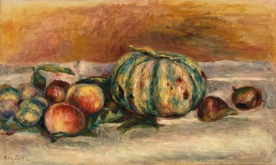 Zátiší s melounem (Nature morte au melon) od Pierre-Auguste Renoir