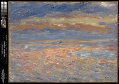 Západ slunce od Pierre-Auguste Renoir