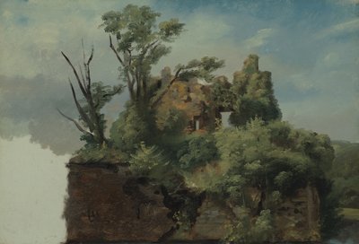 Krajina s ruinami od Pierre-Henri de Valenciennes