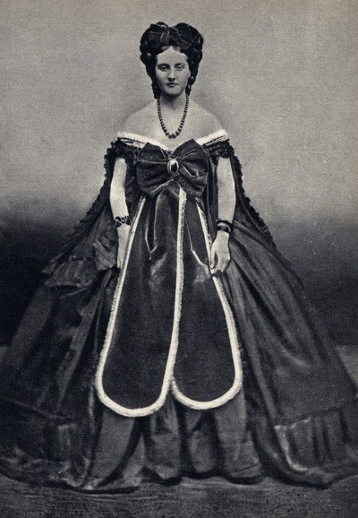 Portrét „polosvětského“, Castiglione od Piersona. Fotografie, konec 19. století, od Pierre Louis Pierson