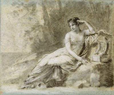 Studie pro portrét císařovny Joséphine od Pierre Paul Prudhon