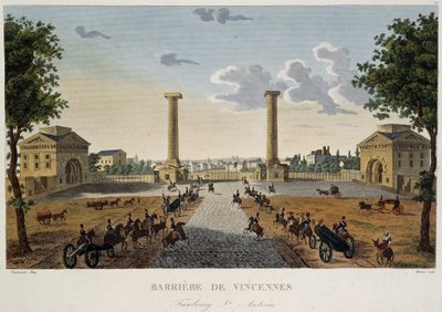 Bariéry Vincennes od Courvoisier od Pierre (after) Courvoisier