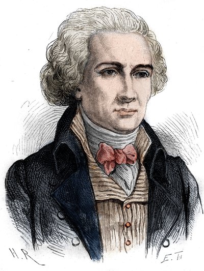 Portrét Jean Etienne Marie Portalis. Francouzský právník a politik (1746 -1807) podle obrazu Pierra Gautherota. od Pierre (after) Gautherot