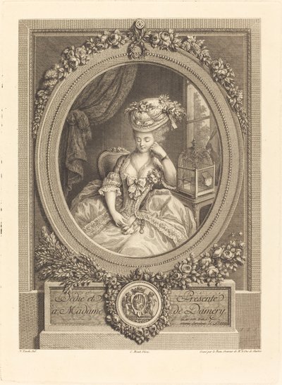 Pučící touhy od Pierre Adrien Le Beau after Nicolas Tanché