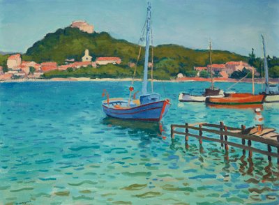 Porquerolles, letní odpoledne, 1939. od Albert Marquet