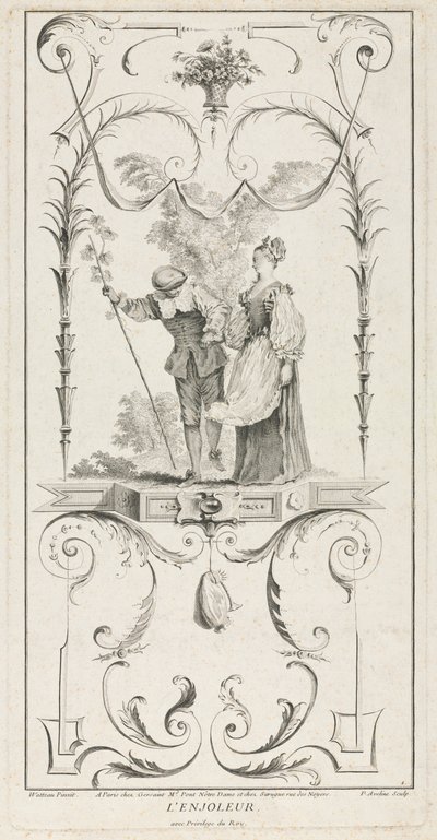 Coaxer, Arabesque. od Pierre Alexandre Aveline