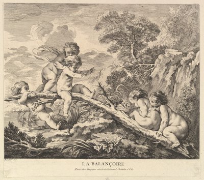 Swing, ca. 1738. od Pierre Alexandre Aveline