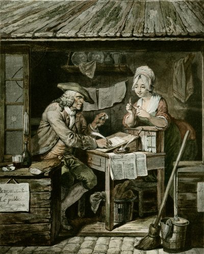 Veřejný písař od Pierre Alexandre Wille