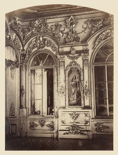 Carskoje-Selský palác, Císařská tribuna s kaplí od Pierre Ambrose Richebourg