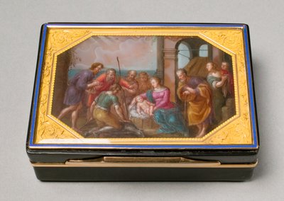 Tabatěrka, kolem 1810-20 od Pierre André Montauban