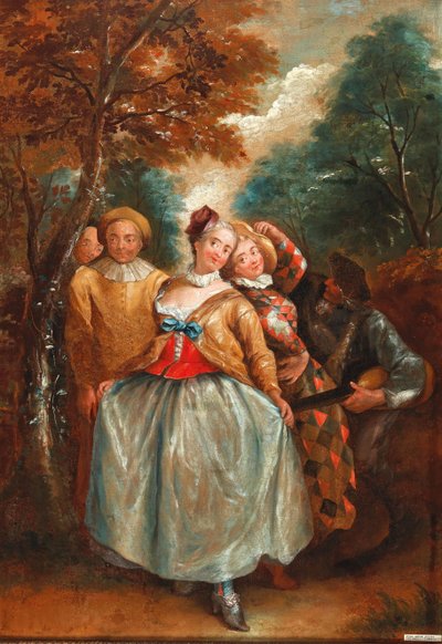 Scéna Commedia dell