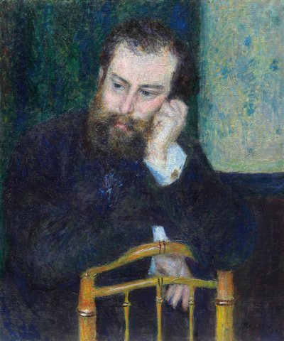 Alfred Sisley, 1876. od Pierre Auguste Renoir